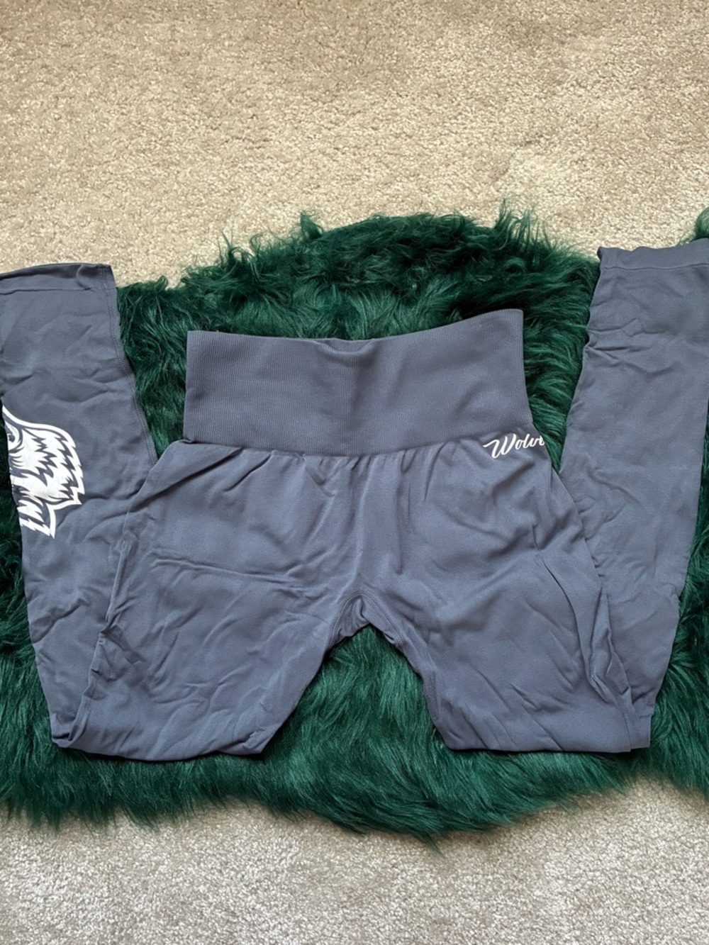 DARC SPORT | She Big Wolf "Seamless" Leggings | Slate Blue